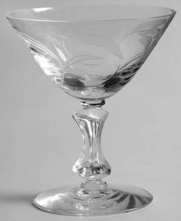 Tiffin Franciscan Iris Champagne/Tall Sherbet   Stem #17566, Cut