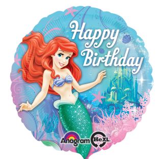 Disney The Little Mermaid Sparkle Foil Balloon