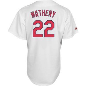 St. Louis Cardinals Mike Matheny Majestic MLB Player Replica Jersey