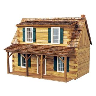 Real Good Toys Adirondack Cabin Kit   1 Inch Scale Multicolor   J 550
