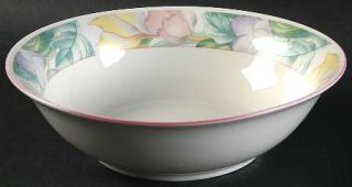 China Pearl Spring Time Coupe Soup Bowl, Fine China Dinnerware   Stoneware, Past