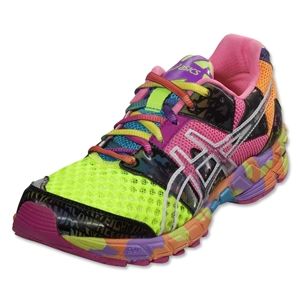 Asics Womens GEL Noosa Tri 8 Running Shoe (Flash Yellow/Flash Orange/Multi)