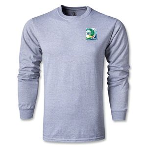 FIFA Confederations Cup 2013 LS Small Emblem T Shirt (Gray)