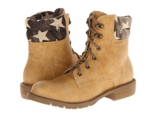 Matisse Lumber Jack Womens Lace up Boots (Beige)