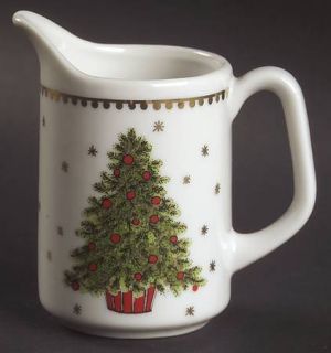 George Good Christmas Tree (Smooth) Mini Creamer, Fine China Dinnerware   Tree C