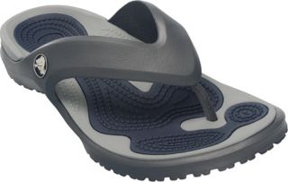 Crocs MODI Flip   Charcoal/Light Grey Thong Sandals