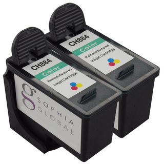 Sophia Global Remanufactured Ink Cartridge Replacement For Dell Ch884 Series 7 (2 Color) (colorPrint yield up to 500 pagesModel 2eaCH884Pack of 2We cannot accept returns on this product. )