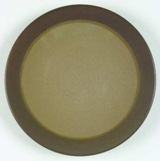 Mikasa Swiss Coffee Olive Salad Plate, Fine China Dinnerware   Olive Green Rim,T