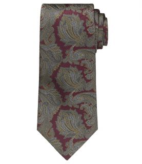 Signature Large Tapestry Paisley Tie JoS. A. Bank