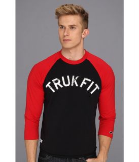 Trukfit Arch Raglan Tee Mens T Shirt (Red)