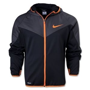 Nike GPX Full zip Poly Hoody (Blk/Orange)