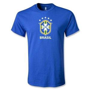 Euro 2012   Brazil T Shirt (Royal)
