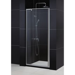 Dreamline Flex Frameless Pivot Shower Door And 32x32 inch Shower Base