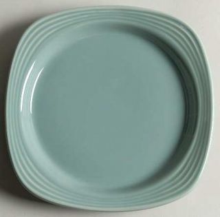 Oneida Culinaria Blue Sage (Slate Blue) Square Salad Plate, Fine China Dinnerwar