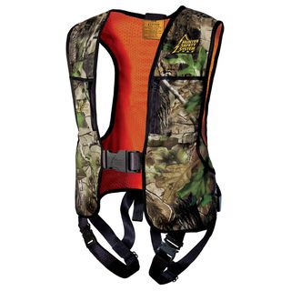 Hunter Safety Real Tree/orange Reversible Harness (Camouflage, OrangeDimensions 15.75 inches x 14.25 inches x 3 inchesWeight 5 pounds )