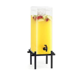 Cal Mil 5 gal Beverage Dispenser   Drip Tray, 11 3/4x18x29, Black