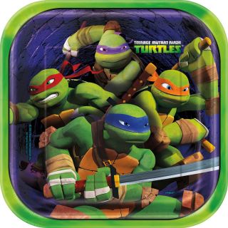 Nickelodeon Teenage Mutant Ninja Turtles Square Dinner Plates