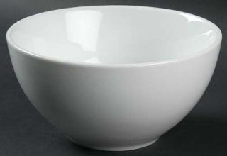  White Dinnerware Collection Round Rim Soup/Cereal Bowl, Fine China Dinn