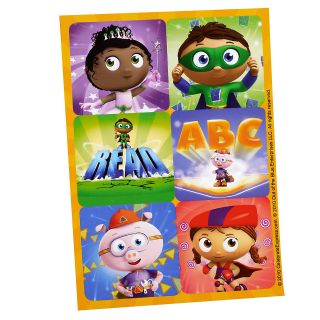 Super Why Sticker Sheets