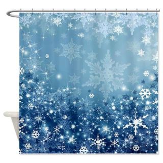  HOLIDAY SPARKLE Shower Curtain  Use code FREECART at Checkout