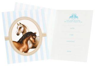 Ponies Invitations (8)