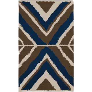 Beth Lacefield Hand woven Adonis Flatweave Wool Rug (8 X 11)