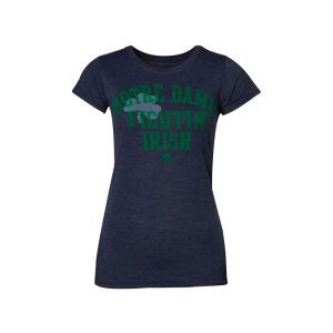 Notre Dame Fighting Irish adidas NCAA Womens Semester Cap Sleeve T Shirt