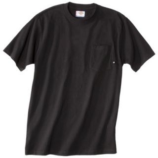 Dickies Mens Short Sleeve Pocket T Shirt with Wicking   Black XXXL T