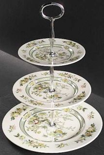 Royal Doulton Tonkin 3 Tiered Serving Tray (DP, SP, BB), Fine China Dinnerware  