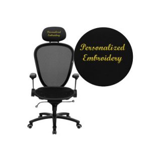 FlashFurniture Personalized High Back Professional Super Mesh Chair with Acce