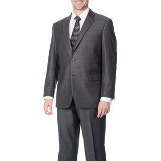 Martino Mens Slim Fit Grey Wool Blend Suit