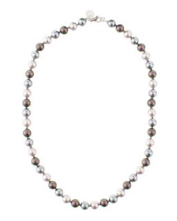Round Multicolor Pearl Necklace