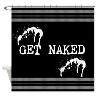  Get Naked With Splatter Shower Curtain  Use code FREECART at Checkout