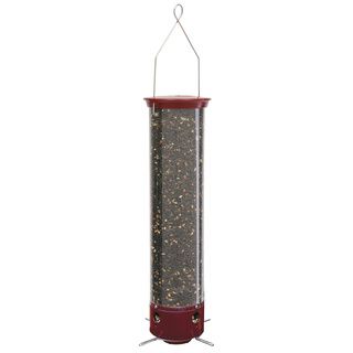 Yankee Red Dipper Feeder (Red/ clearSetting OutdoorDimensions 21 inches long x 4.75 inches wide Microban antimicrobial technology fights the growth of damaging bacteria, mold and mildew Weight sensitive perches encourage smaller songbirds to eat, while 