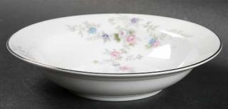 Wyndham Cambric Rim Fruit/Dessert (Sauce) Bowl, Fine China Dinnerware   Multicol