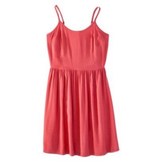 Mossimo Supply Co. Juniors Easy Waist Dress   Bright Coral XXL(19)