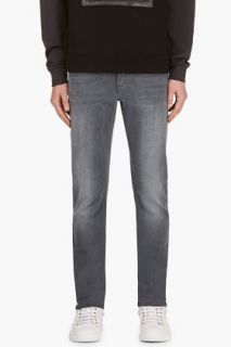 Nudie Jeans Grey Faded Thin Finn Jeans