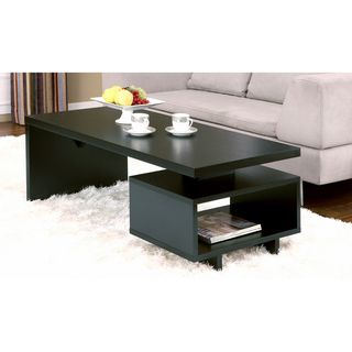 Furniture Of America Open cabinet Coffee Table
