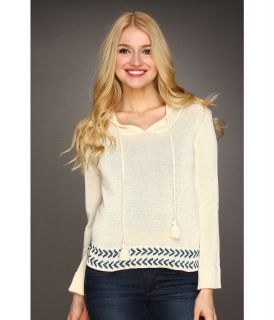 Dolce Vita Dayva Tribal Hooded Sweater Womens Sweater (Beige)
