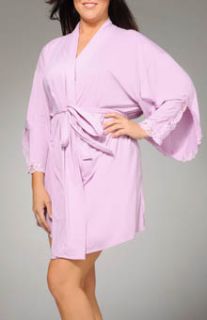 Rhonda Shear 6728 Shear D Lites Short Kimono Robe