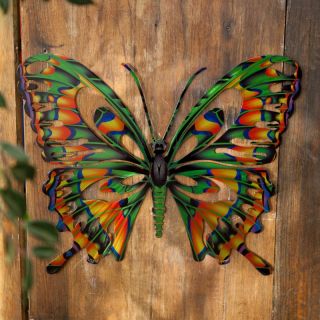 Wall Art 3D Butterfly Metal Outdoor Wall Art