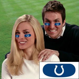 Indianapolis Colts Team Eyeblack Strips