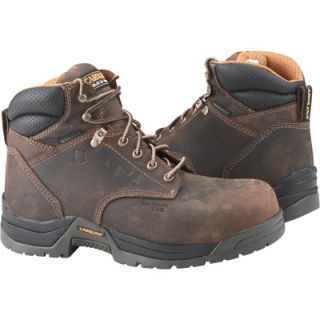 Carolina Waterproof Safety Toe Work Boot   6in., Size 10 1/2, Model# CA5520