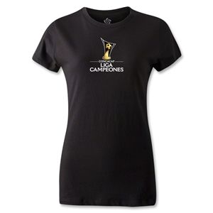 hidden CONCACAF Champions League Womens T Shirt (Black)