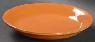 Vietri (Italy) Fantasia Orange (Solid Color) Salad Plate, Fine China Dinnerware