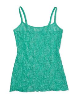 Floral Shimmer Lace Cami, Mermaid