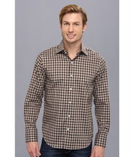 Culture Phit Thomas Casual Shirt   Regular Mens Long Sleeve Button Up (Brown)
