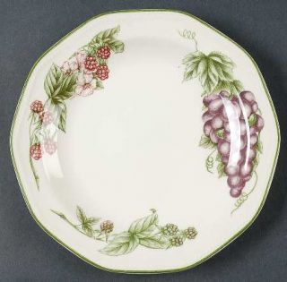 Churchill China Victorian Orchard (England) Salad Plate, Fine China Dinnerware  