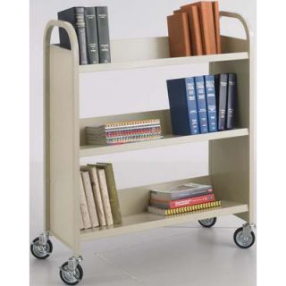 Safco Products Single Sided Book Cart 5358SA