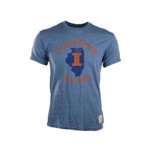 Illinois Fighting Illini NCAA Mock Twist T Shirt